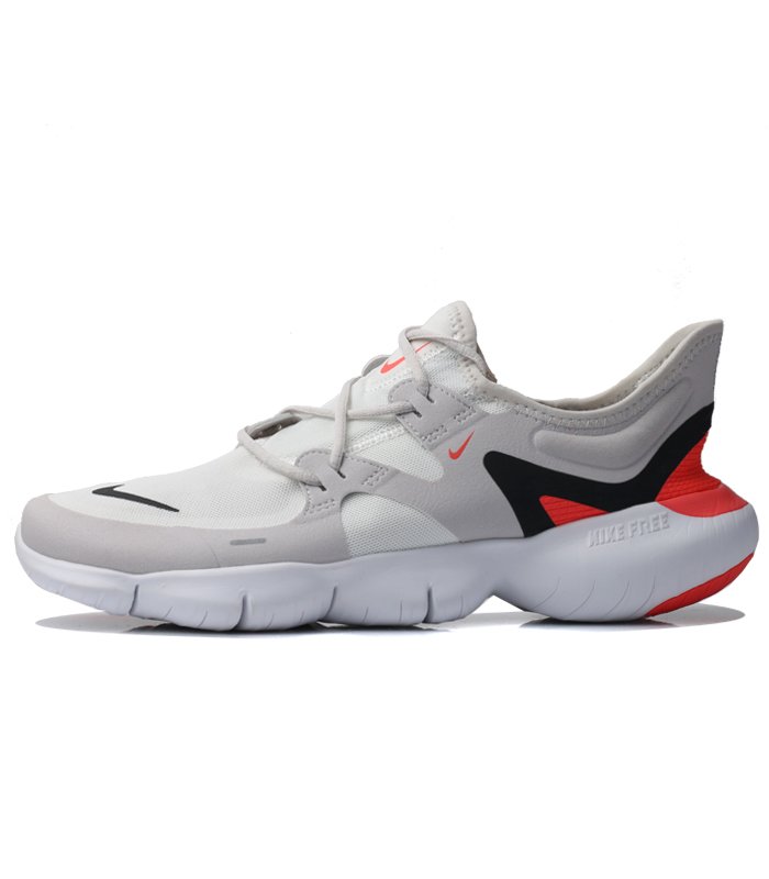 nike grey red shoes