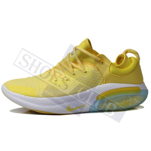 nike all yellow shoes