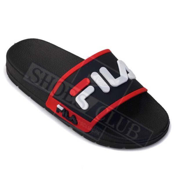 fila slippers red