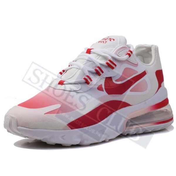 Nike Air Max 270 React Red White Shoes Club