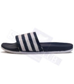 Adidas Soft Slides ADILETTE Stripes (NAVY) - Image 2