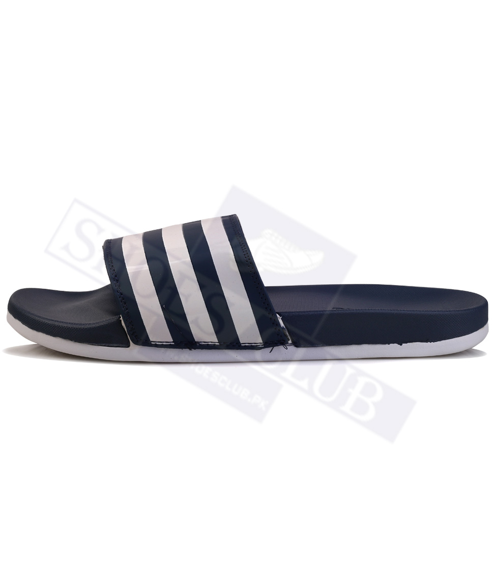 ADILIT 3 STRIPES NAVY Adidas Soft Slides ADILETTE Stripes (NAVY) - Image 2