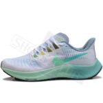 Nike Pegasus 37 Men's Road Running Shoes (WHITE/SEA GREEN)