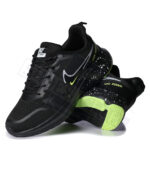 Nike Zoom Running Shoes (BLACK/GREEN) - Image 2