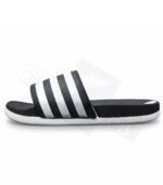 Adidas Soft Slides ADILETTE (BLACK/WHITE) - Image 2