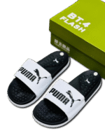 PUMA Soft Slides/Slippers (White)