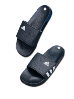 Adidas Soft Slides/Slippers (Gray) - Image 2