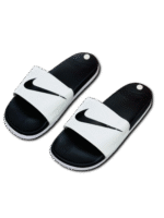 Nike Soft Slides/Slippers (White)