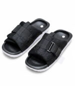 Nike Asuna 3 Mens Slides (Black White) - Image 2