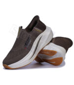 Skechers Arch Fit Max Comfort Slip Ins (DARK BROWN) - Image 2