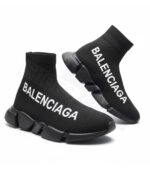 BALENCIAGA CASUAL SHOES (BLACK) - Image 2