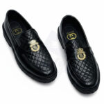 GUCCI SEMI CAUSAL SHINE TEXTURE (BLACK)