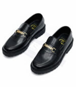 GUCCI SEMI CAUSAL SHINE LOGO (BLACK)