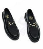 GUCCI SEMI CAUSAL SUEDE SHINE HOOK (BLACK) - Image 3