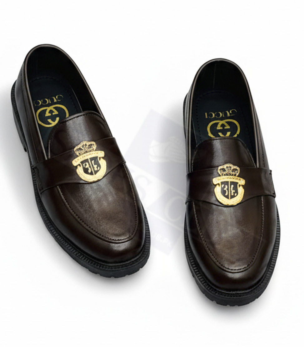 BROWN CROWN SHINE A GUCCI SEMI CAUSAL SHINE (BROWN) - Image 1