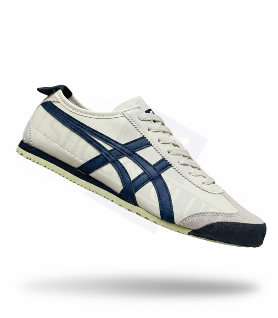 ONI CREAM GNAVY Onitsuka Tiger MEXICO 66 (CREAM/GOLD) (Copy) - Image 2
