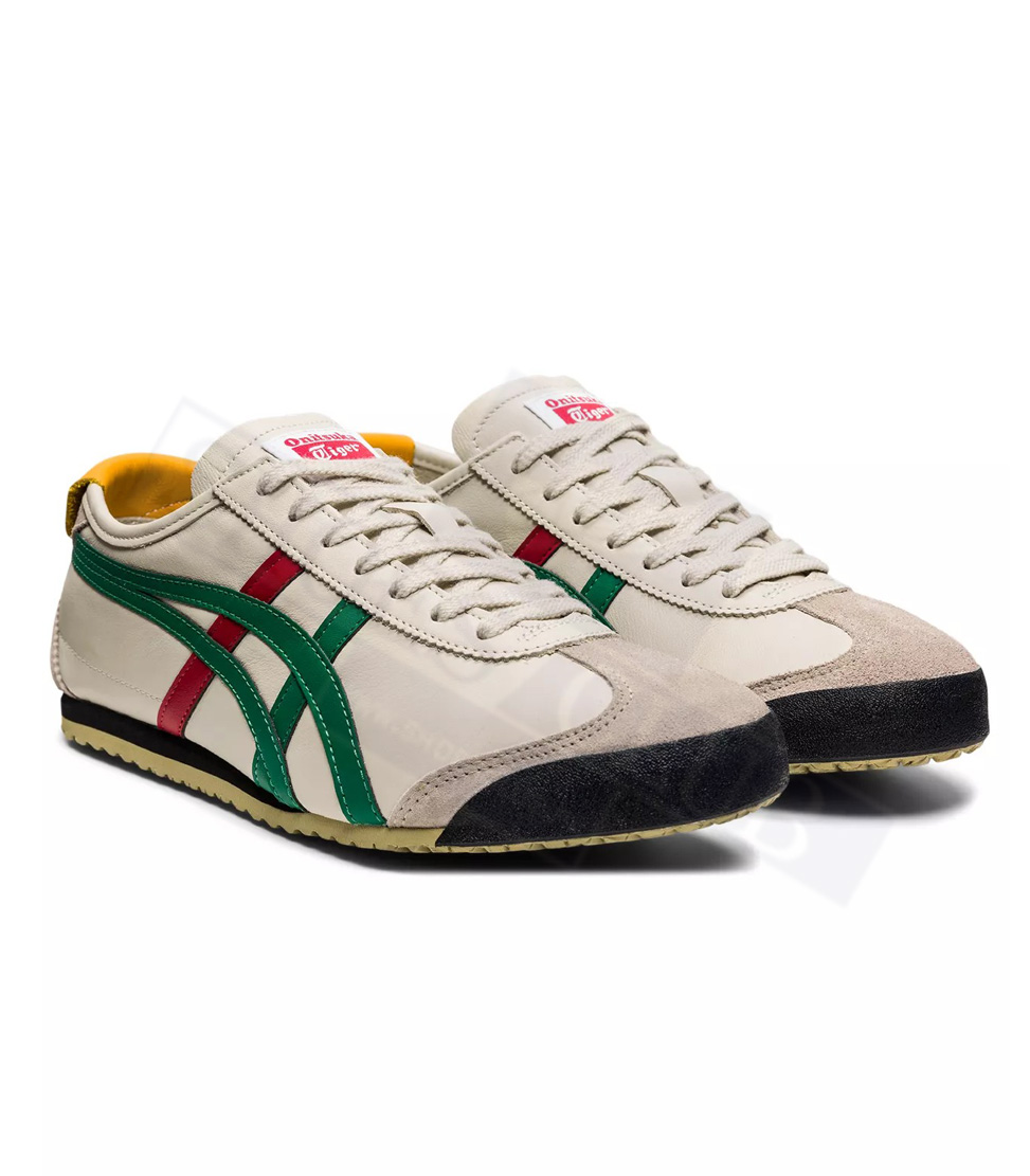 ONI CREAM GREEN B Onitsuka Tiger MEXICO 66 (CREAM/GREEN) - Image 2