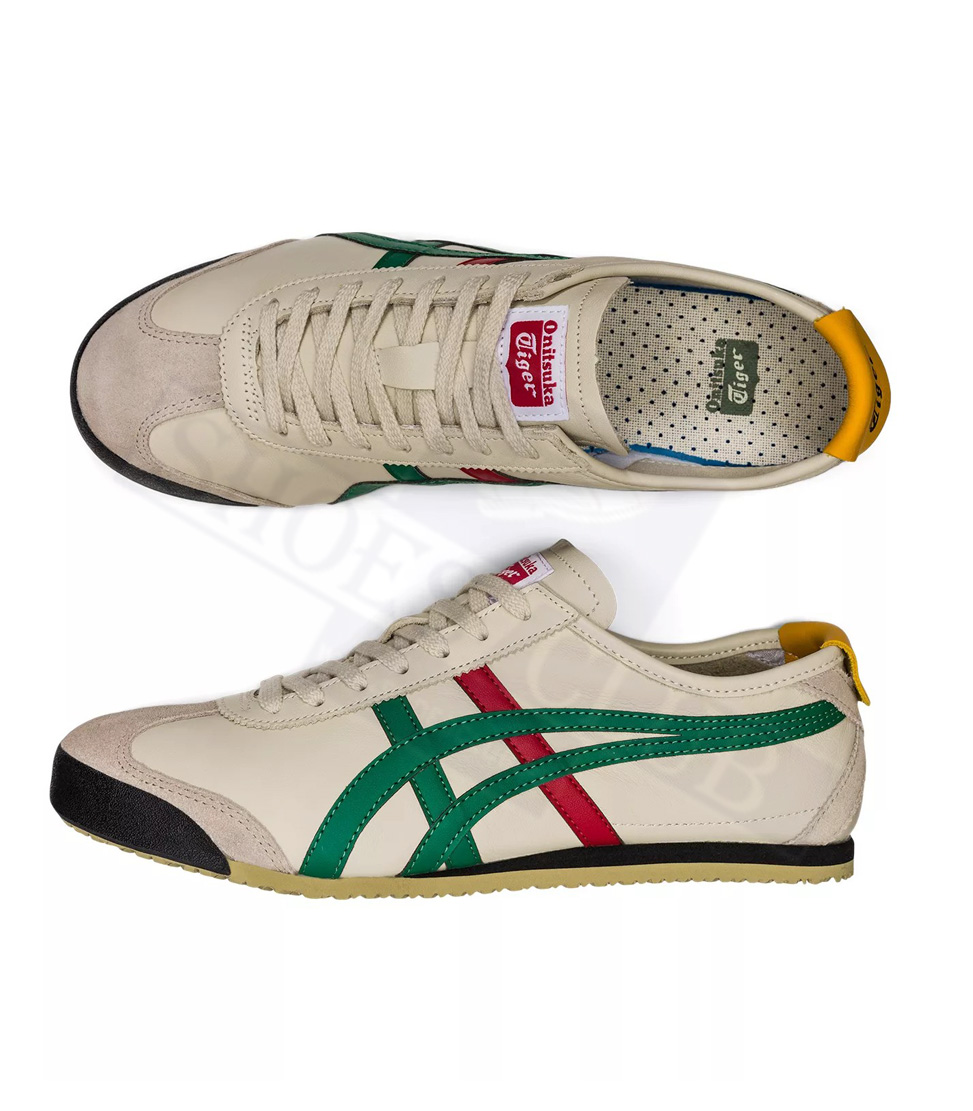 ONI CREAM GREEN Onitsuka Tiger MEXICO 66 (CREAM/GREEN) - Image 6