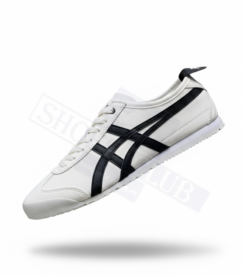 ONI WHITE BLACK Onitsuka Tiger MEXICO 66 (WHITE/BLACK) - Image 2