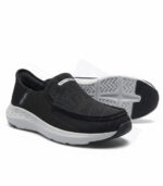SKECHERS STEADY GRIP SLIP IN'S (BLACK) - Image 2